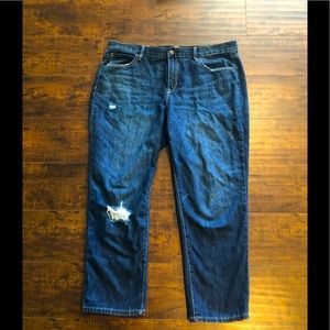 Nicole Miller New York dark blue boyfriend jeans